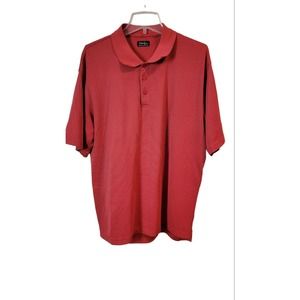 Walter Hagen Red/Black Golf Polo‎ Short Sleeve Shirt Men’s